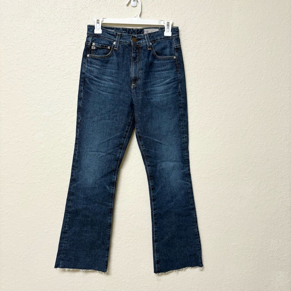 Adriano Goldschmied Jeans Women’s Alexxis Boot High Rise Vintage Raw Hem Sz 26